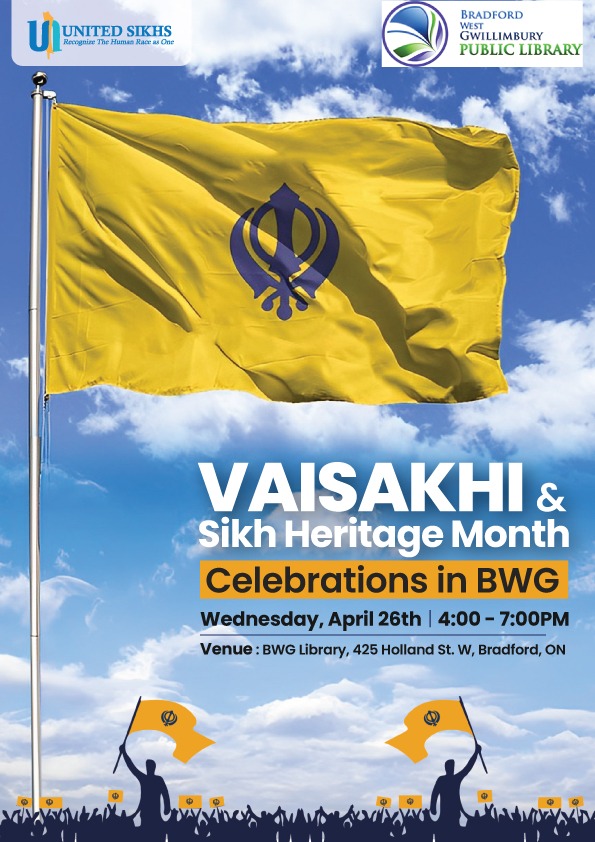 Celebrate Vaisakhi and Sikh Heritage Month in BWG